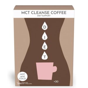 Функционално кафе с МСТ мазнини, инулин и зелено кафе - За контрол на апетита и нормално тегло, 30 сашета