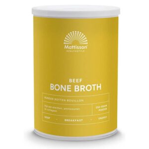 Телешки костен бульон, БИО - Богат на колаген, протеини, аминокиселини и минерали, 250 g, прах, 25 или 12 дози