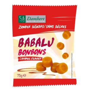 Babalu Бонбони с карамел – Без захар, с масло и сметана, 75 g