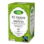 Зелен чай с мента, БИО, 20 филтърни пакетчета