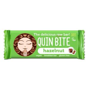 Суров десерт Био QUIN BITE - Лешник, 30 g