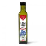 Ленено масло + Витамин E – За нормален холестерол и клетъчна защита, 250 ml
