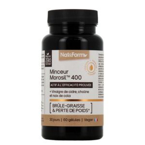 Формула за отслабване с Morosil® (червен портокал), ябълков оцет и холин, 400 mg, 60 капсули