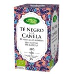 Черен чай с канела, БИО, 20 филтърни пакетчета