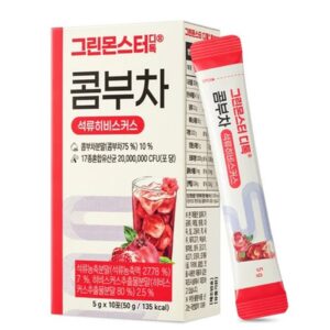 Комбуча с нар и хибискус – Детокс и свежа хидратация, 10 сашета