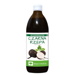 Сок от черна ряпа + Витамин C 120 mg – Имунна защита и спокойно дишане, 500 ml, 10 дози