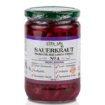 Червено кисело зеле с пробиотици – Ферментирала туршия за добро храносмилане, 660 ml