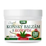 Конски балсам с конопено масло и CBD – Загряващ ефект и облекчение при мускулно напрежение, 250 ml гел
