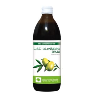 Сок от маслинови листа – За имунна и сърдечно-съдова подкрепа, 500 ml, 16 дози