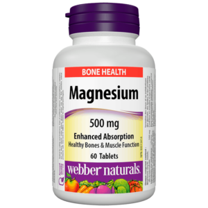 Магнезий, 500 mg x 60 таблетки с оптимална абсорбция