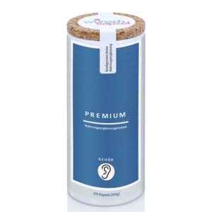 Премиум формула за добър слух - С гинко, женшен, магнезий и витамин В12, 290 капсули, 48 дози