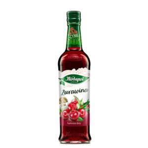 Сироп Червена боровинка - За напитки и десерти, 420 ml