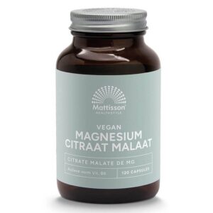 Релакс за мускулите и подкрепа за сърцето - Магнезий (цитрат, малат), 120 капсули