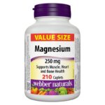 Магнезий (оксид, малат, глицерофосфат), 250 mg х 210 каплети