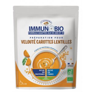 Крем супа моркови и леща, БИО, 50+, 250 g, 10 порции, прах