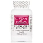 Коензимиран В-Комплекс - клетъчна енергия и метаболизъм - Супер биоактивни витамини от група В, 100 капсули