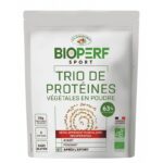 Растителен протеин от грах, ориз и бадем, БИО – За мускулно възстановяване, 230 g, 8 дози, прах