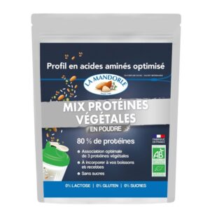 Растителен протеин от ориз и грах, БИО – 230 g, прах