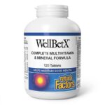 Мултивитамини за диабетици - WellBetX® - Витамини, минерали, билки и антиоксиданти - 120 таблетки за 4 месеца прием