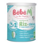 Bébé M Зърнена каша с растителни протеини от ориз, БИО – За бебета 10+ месеца, 600 g
