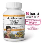 Мултивитамини и Минерали за Жени MultiFactors, 90 V капсули