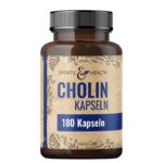 Холин – Памет и когнитивна функция, 250 mg, 180 капсули