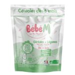 Bébé M Зърнена каша с грах и морков, БИО – За бебета 6+ месеца, 220 g