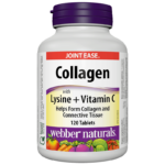 Collagen with Lysine + Vitamin C/ Колаген 500 mg с Лизин и Витамин С х 120 таблетки